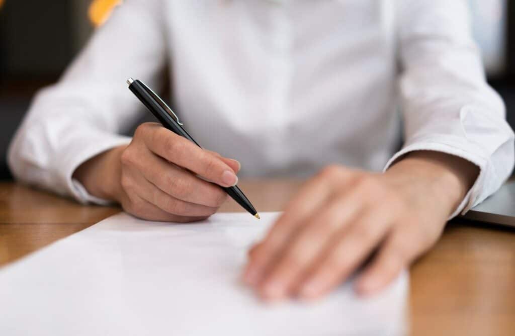 How to make a handwritten will